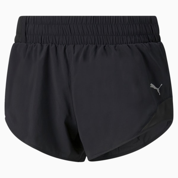 5K Woven 3" Women's Running Shorts, Puma Black, extralarge